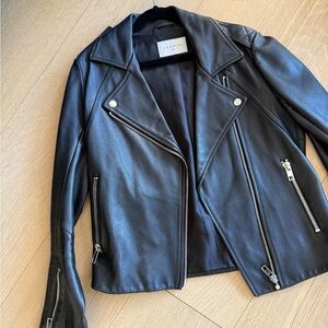 New Sandro leather jacket